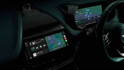 Aston Martin Gives The People What They Want: Apple CarPlay On Steroids